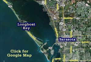 Location of Longboat Key, FL